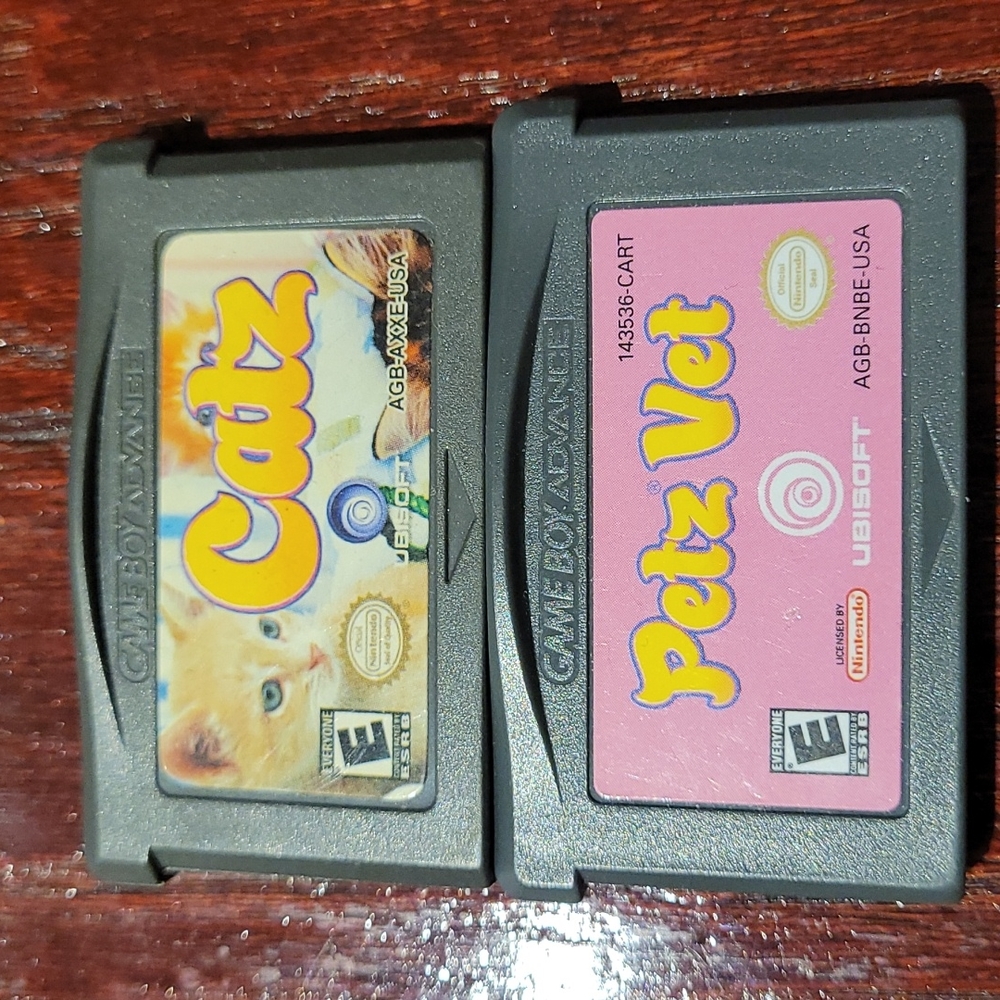 GBA pet bundle games